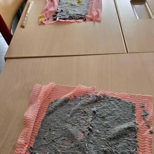 Papier schöpfen - 06