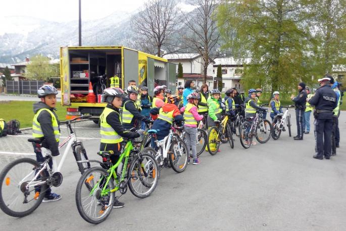 Vor der Prüfungsfahrt